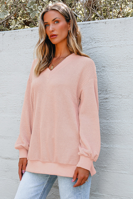 Zoey Sleeve Knit top Long Sleeve Top