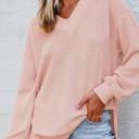 Zoey Sleeve Knit top Long Sleeve Top