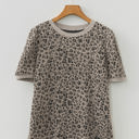  Zoya Print Short Sleeve Top