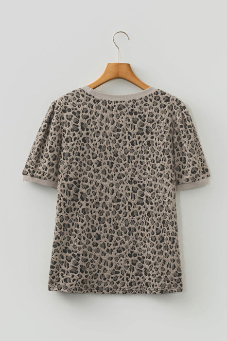 Zoya Print Short Sleeve Top