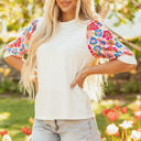  Zoya Puff Sleeve Top