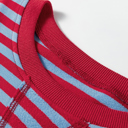  Zuri Ribbed Trim Oversize Sweatshirt