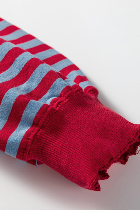 Zuri Ribbed Trim Oversize Sweatshirt