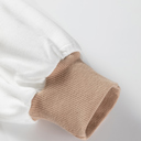  Zyla Contrast Stitching Oversize Sweatshirt