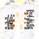 Small White Tis The Season Fall Football Graphic Tee