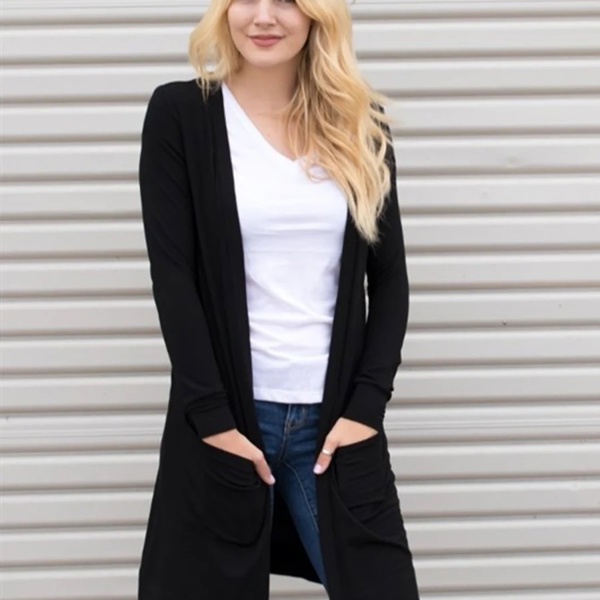 Long Pocket Cardigan