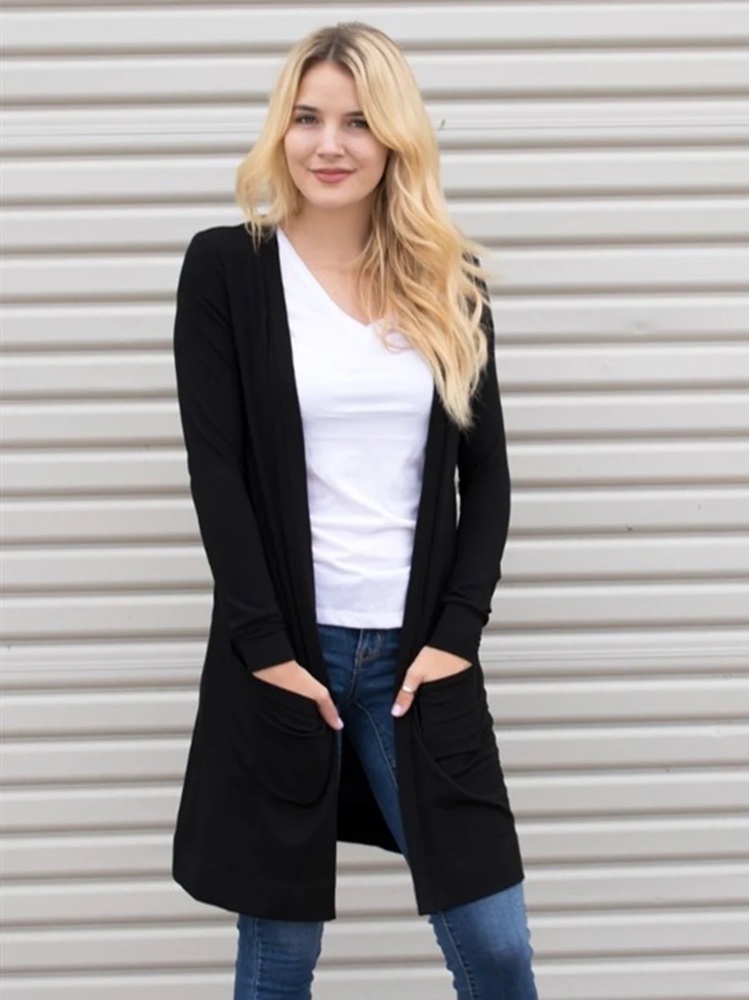 Long Pocket Cardigan