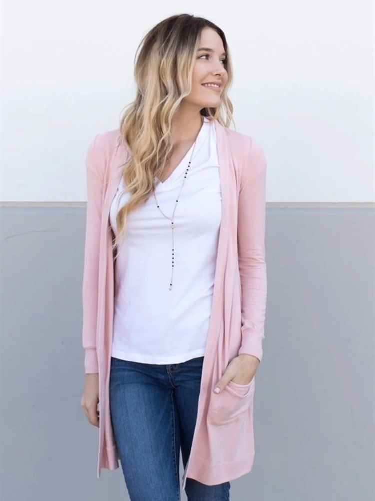 Long Pocket Cardigan