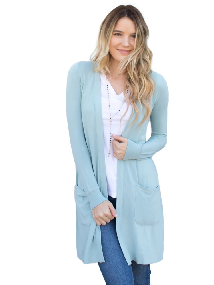 Long Pocket Cardigan