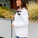  Snap Sweatshirt Pullover