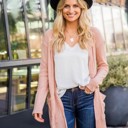  Margeau Soft Ribbed Cardigan