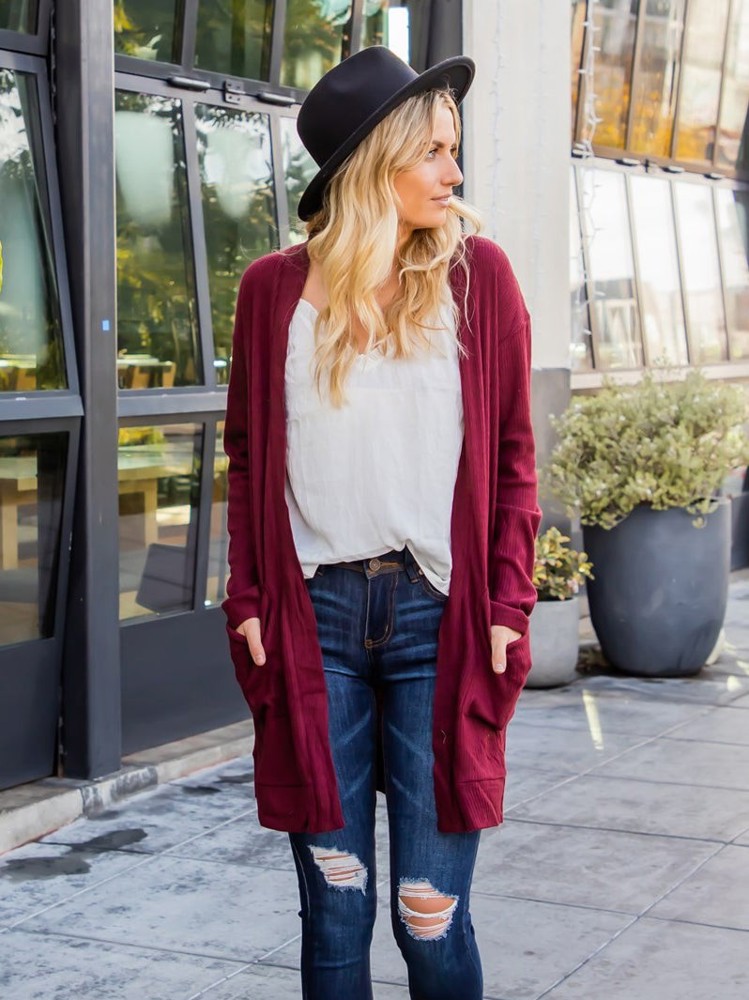 Margeau Soft Ribbed Cardigan