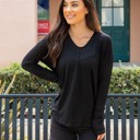 Black Small Lightweight Aliah Sweater