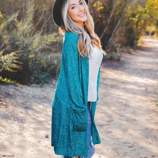 Alisha Patterned Cardigan