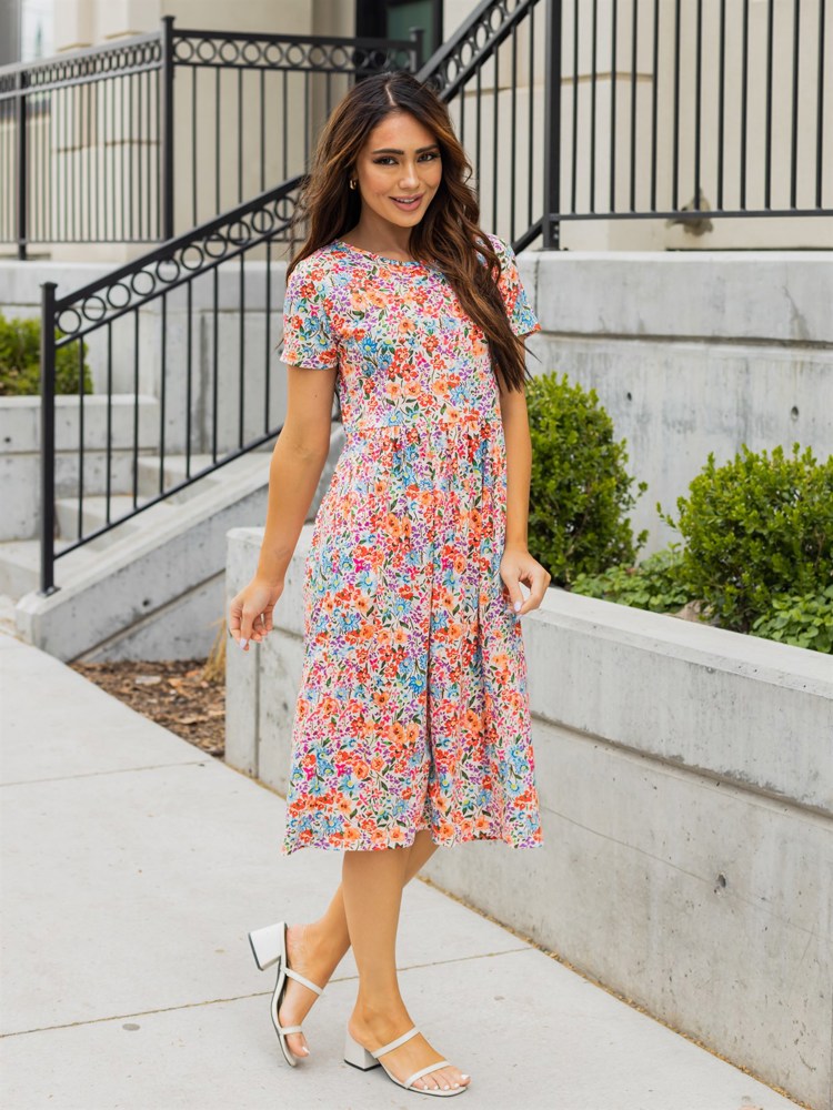 Flirty Floral Penelope Dress