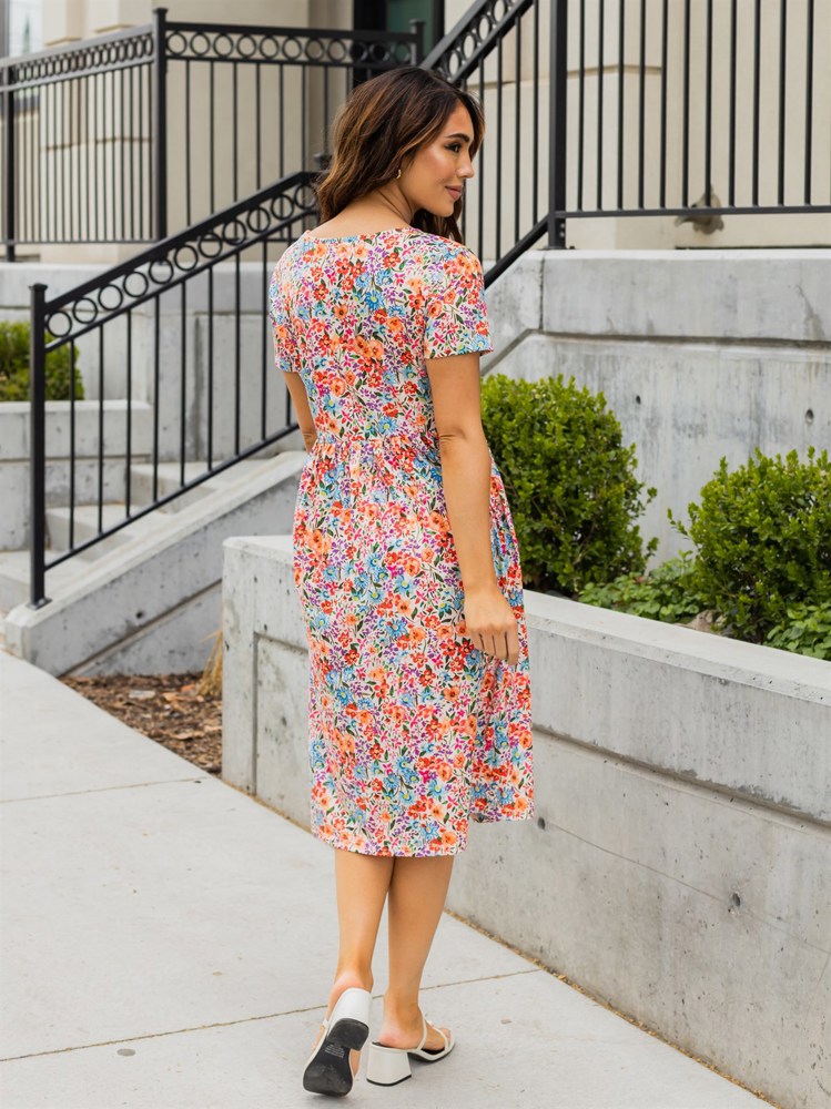 Flirty Floral Penelope Dress