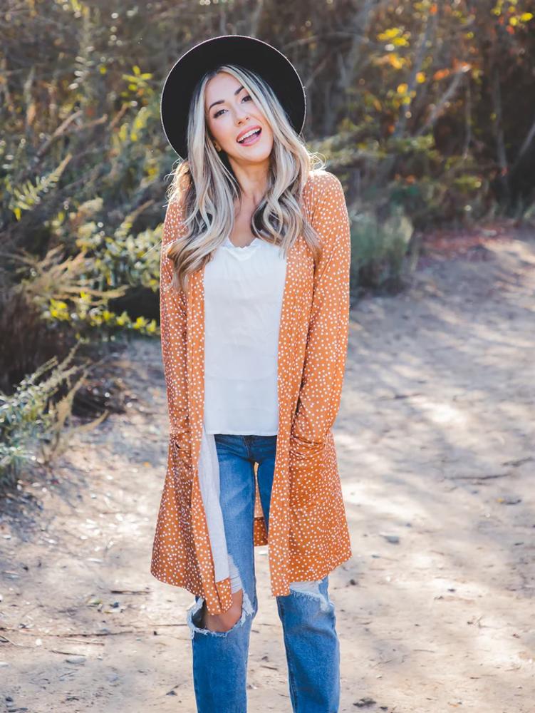 Alisha Patterned Cardigan