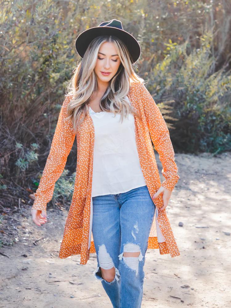 Alisha Patterned Cardigan