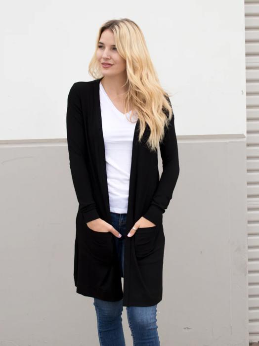 Long Pocket Cardigan
