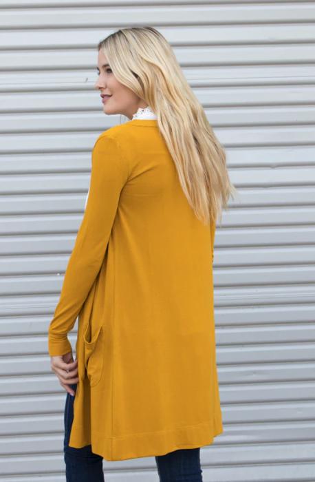 Long Pocket Cardigan
