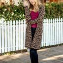 Small Cheetah Print Nora Cardigan