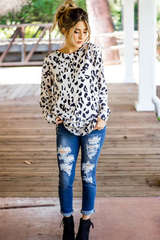 Leopard Print Mia Top