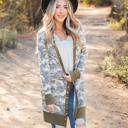  Camo Snap Front Cleo Cardigan Regular price