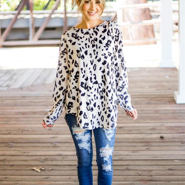 Leopard Print Mia Top