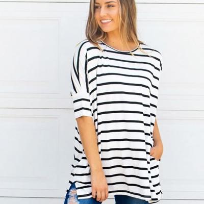 Stripe Side Pocket Tunic