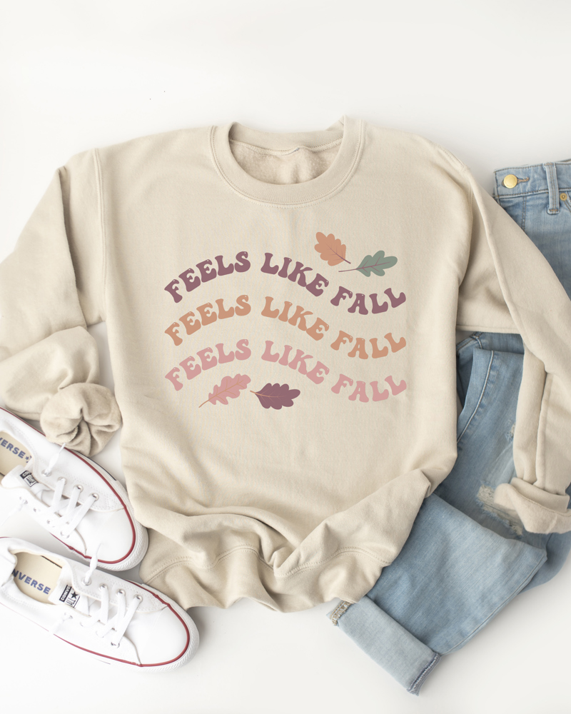 Feels Like Fall Graphic Sweatshirt