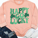  Happy Go Lucky  - Graphic Sweatshirt