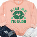  Kiss Me Im Irish  - Graphic Sweatshirt