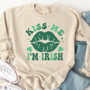  Kiss Me Im Irish  - Graphic Sweatshirt