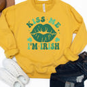  Kiss Me Im Irish  - Graphic Sweatshirt