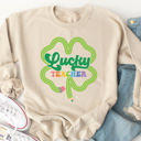  Lucky Teacher  - Graphic Sweatshirt