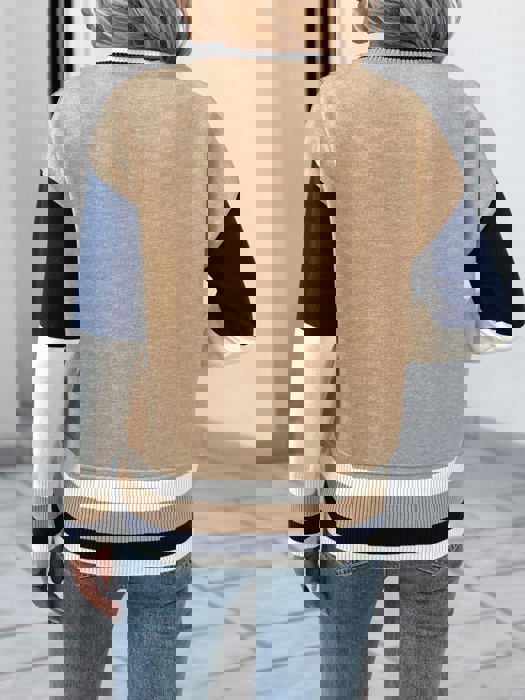 Colorblock Sweater