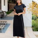 Large Black Perfect Everyday Maxi Dress