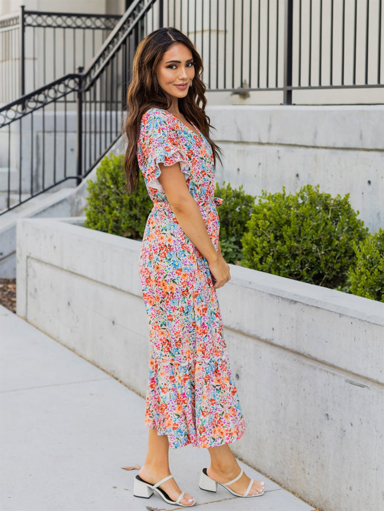 Floral Monroe Dress