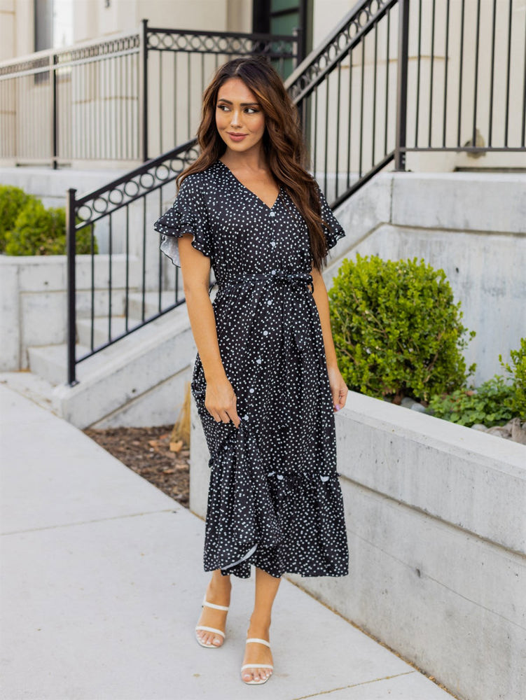 Pretty Dot Whitney Dress