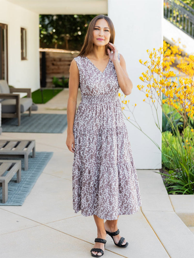 Pretty Floral Tank Dress