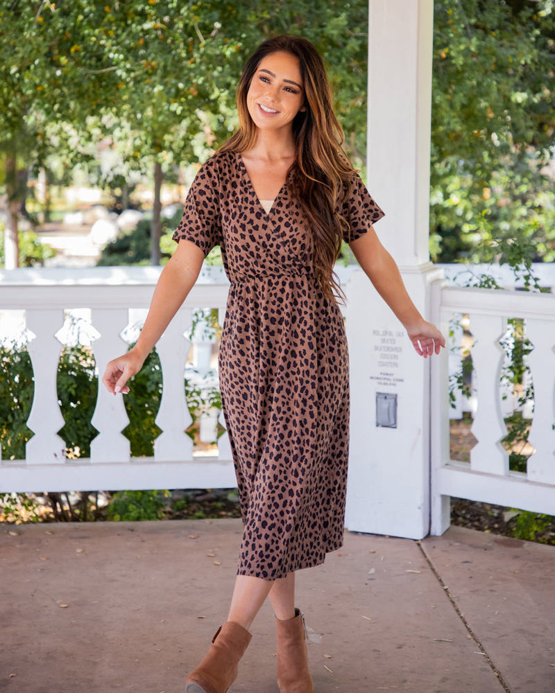 Wrap Front Lily Dress