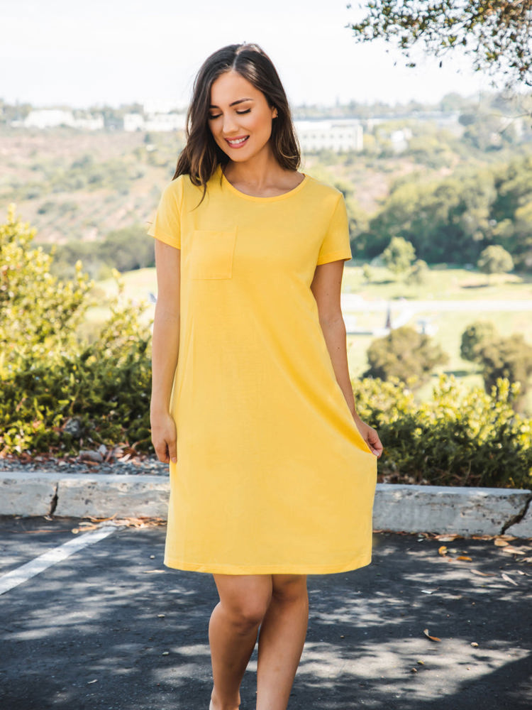 Heather T-shirt Pocket Dress