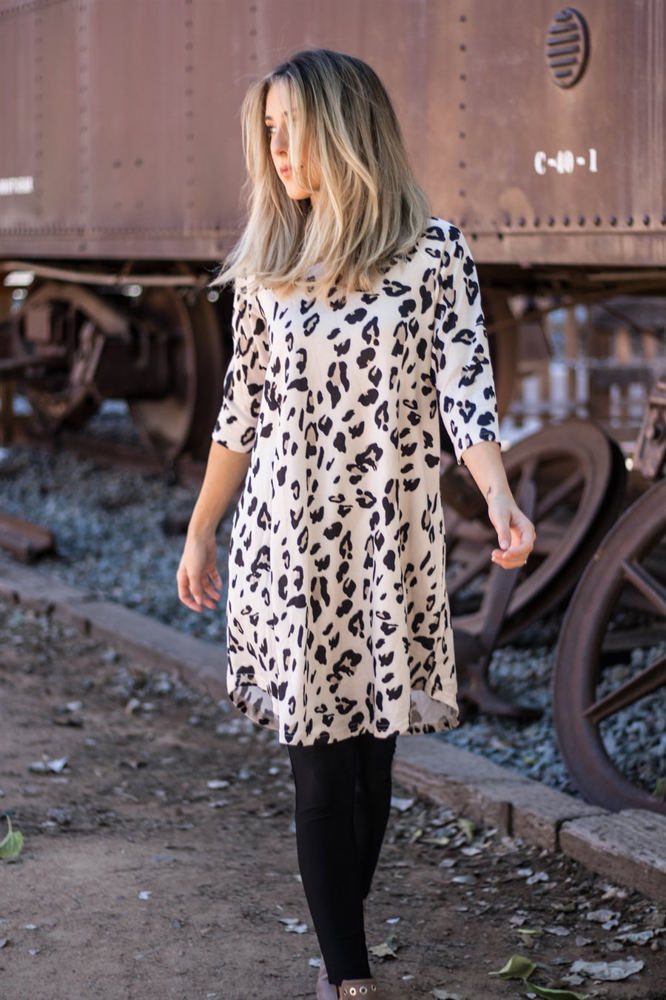 Rowan Leopard Dress