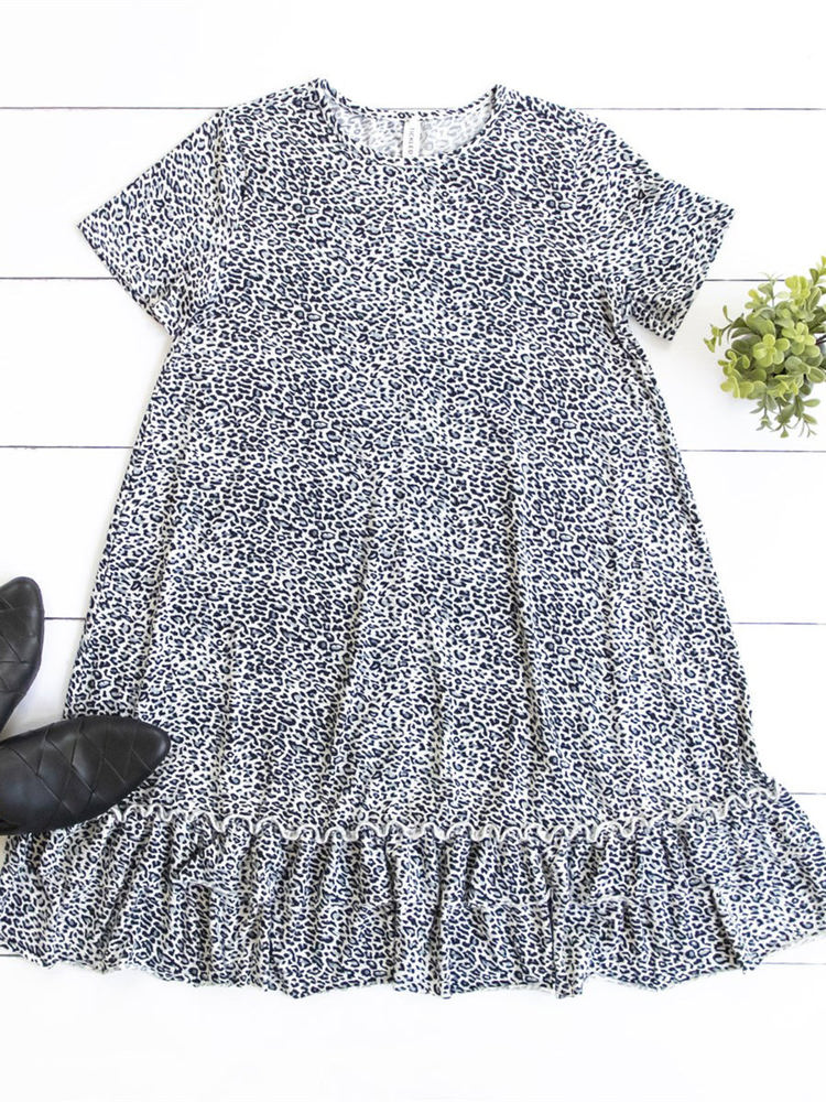 Ruffle Rudy Swing Dress