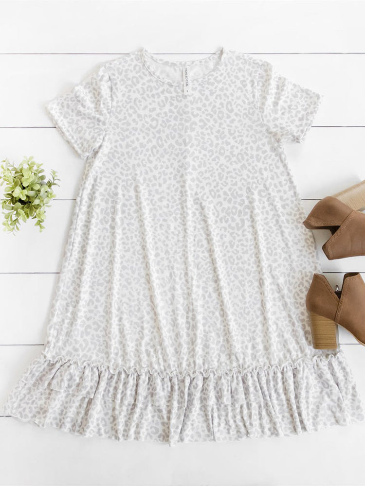 Ruffle Rudy Swing Dress