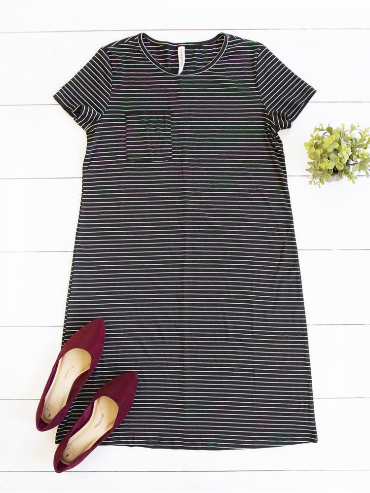 Kami Pocket T-shirt Dress