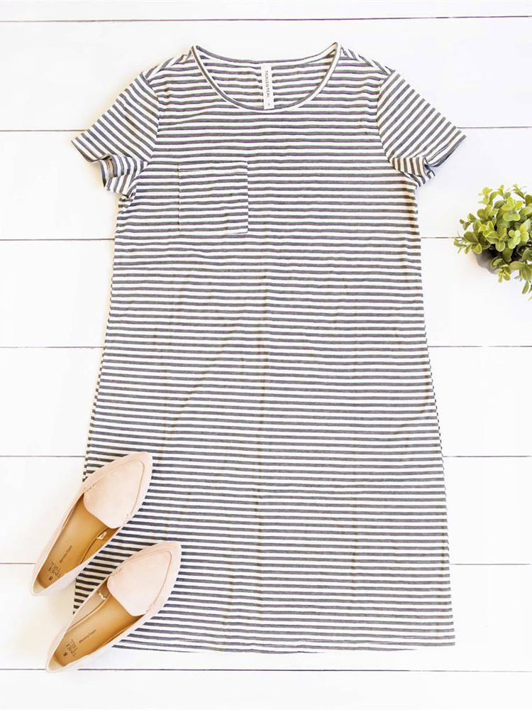 Kami Pocket T-shirt Dress