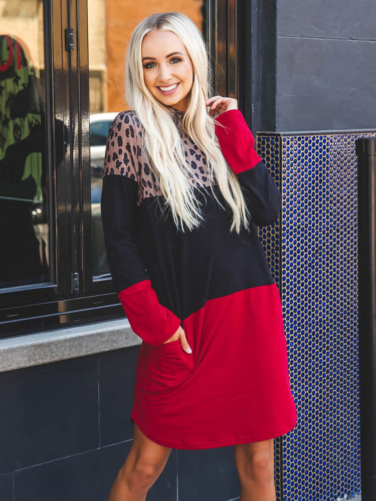 Hooded Long Sleeve Evalee Dress