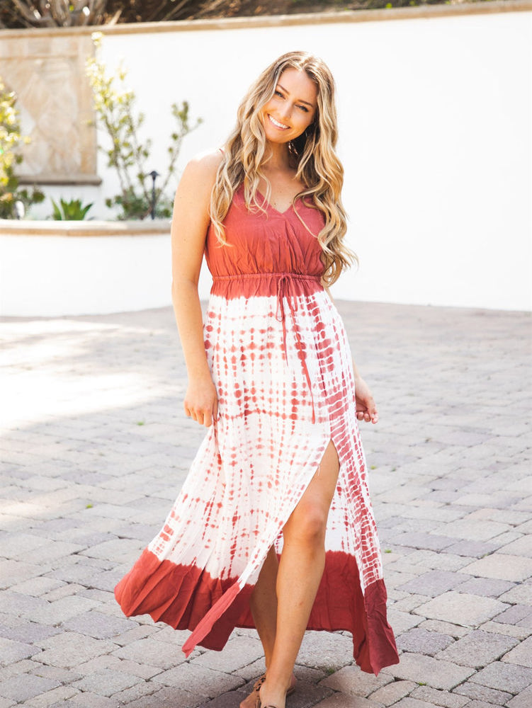 Tie-Dye Maxi Dress