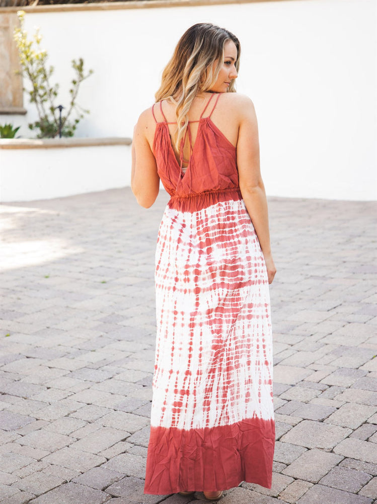 Tie-Dye Maxi Dress